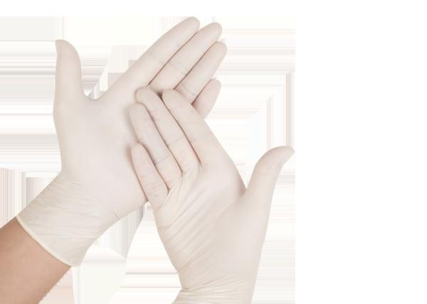 Soft Non Powdered  Small Latex Gloves Smooth Or Textured Surface
