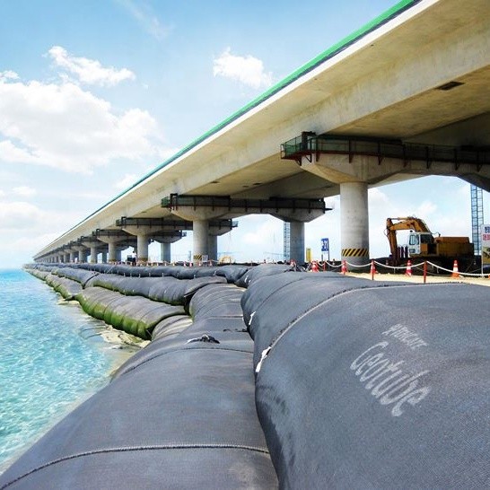 Factory Price Dewatering Container geo tube For Waste Water Sludge Filter