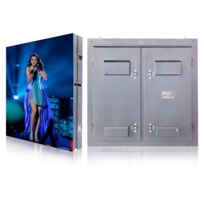 High brightness outdoor SMD P8 front-maintenance fixed installation led display video wall for advertising