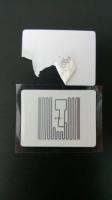 Étiquette RFID fragile Papier blanc Étiquette RFID facile à déchirer