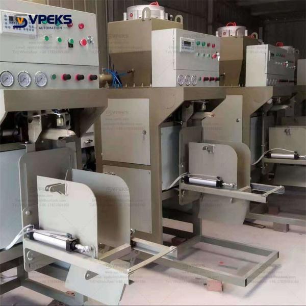 Powder Granule Paste Pasted Valve Stepped End PVSE Bag Filling Packing Machine