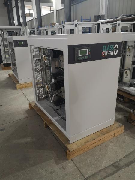 5 bar oil-free screw air compressor suits for new energy in Japan market