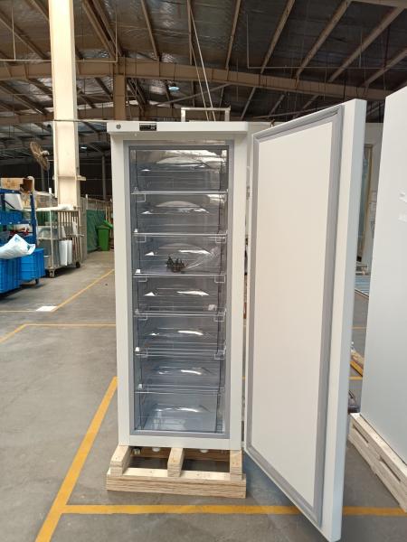 -40°C congélateur médical MDF-40V278W 278L congélateur biomédical vertical avec 7 tiroirs intérieurs et contrôle numérique de la température