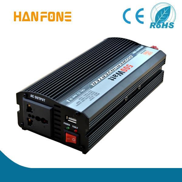 HANFONG  High Frequency Inverter 500W To  Power Supply 12V 24v 48v 220v dc ac inverter for home with Excellent quality