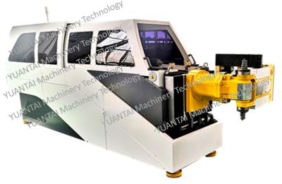 8 dobrador automático da tubulação do tela táctil da máquina de dobra do tubo do CNC da linha central 25XE-13