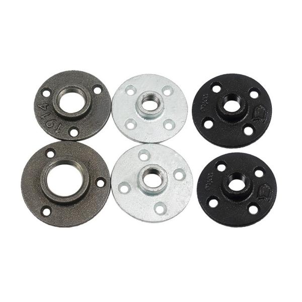 DELLOK 1/2» 3/4" фланец пола отверстий штуцера трубы 4 томительно-тягучего утюга