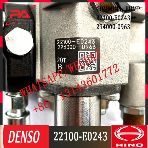 294000-0963 насос 294000-0963 дизельного топлива HP3 DENSO самый лучший качественный для HI-NO 22100-E0243