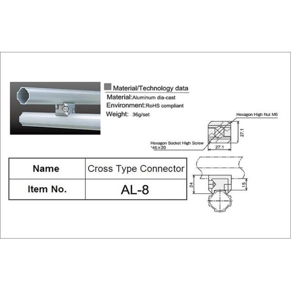 Ligero a presión las juntas de aluminio de la tubería de la fundición/las juntas de tubo flexibles del hierro