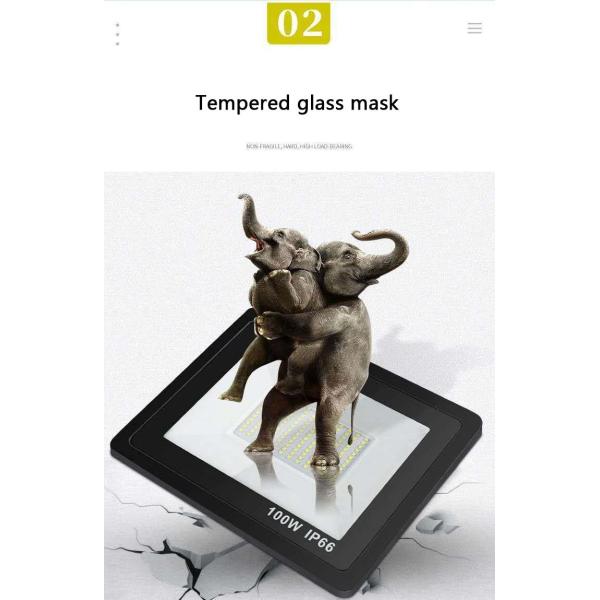 LED Floodlight 220V 10W 20W 30W 40W 50W 100W 200W 300W 400W Waterproof Advertising Light