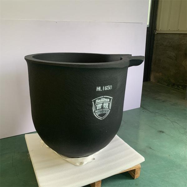 Electromagnetic Induction Furnace Crucible With Pouring Nozzle