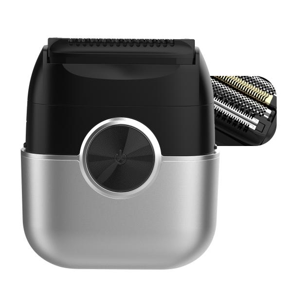 Portable Mini Electric Shaver for Men with 4-Blade Magnetic Floating System and 100 Minutes Working Time Powered by 300mAh Battery