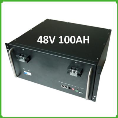 Lifepo4 battery 48V 100Ah lithium ion battery pack for solar energy storage