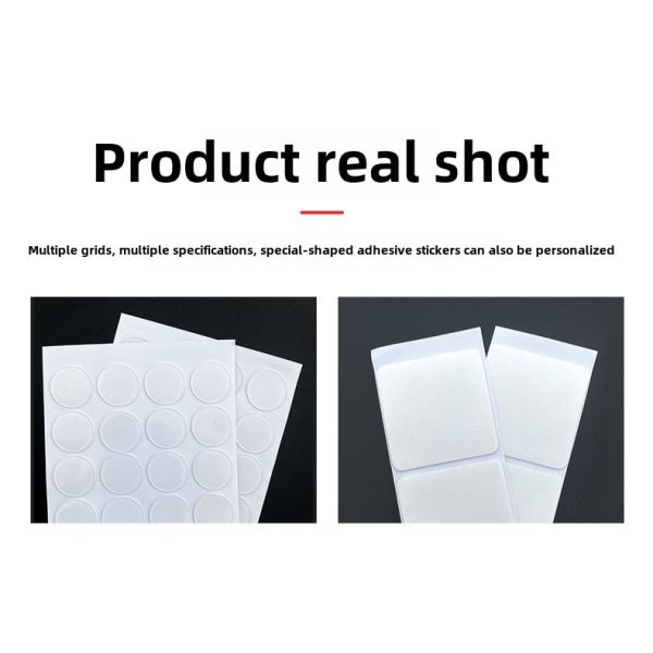 Strong Adhesive Transparent Acrylic Double-Sided Tape Leave No Trace Nano Dot Glue for Spring Festival Couplets Wedding