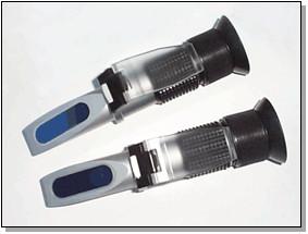 Refractive Index Handheld Brix Refractometer  RHN1.44-1.52 For Sugar Related Liquids
