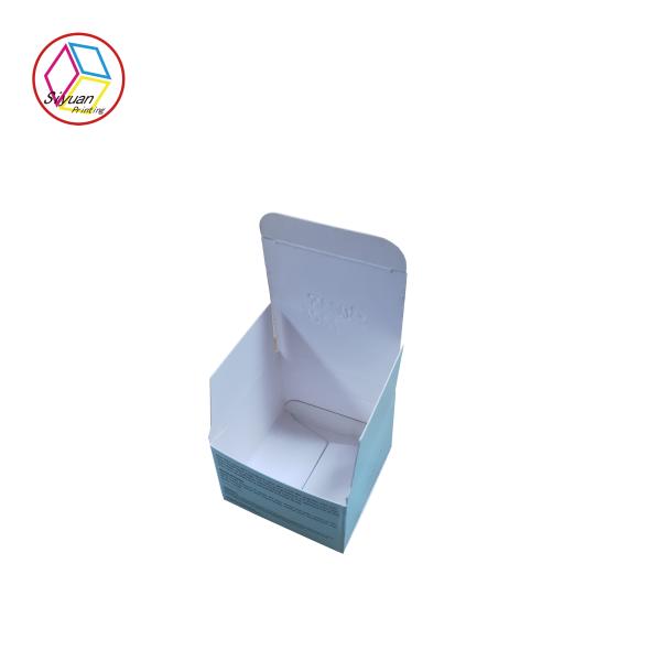 CMYK Printing Laser Foiled Embossed Logo Cosmetic Gift Box