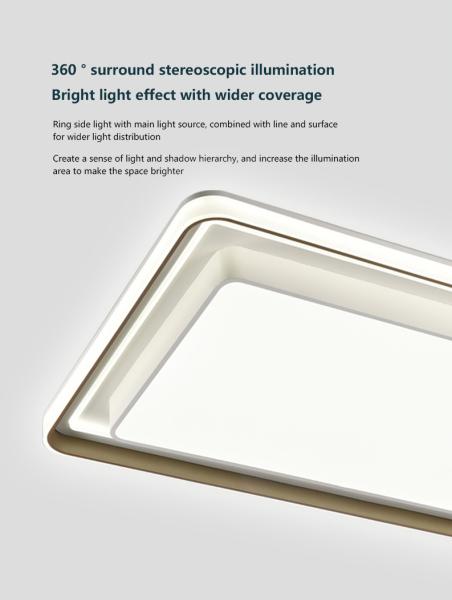 NEW Indoor Livingroom LED Ceiling Light LED Panel Lamp 3 Colors Indoor Downlight Bedroom Ceiling Lights