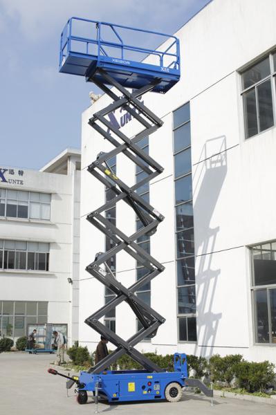 12M Mobile Scissor Lift With Pulling Device