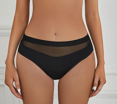 4xl 5xl Absorbent Period Panties Underwear Fabric Cotton Spandex Sexy Lace Mesh