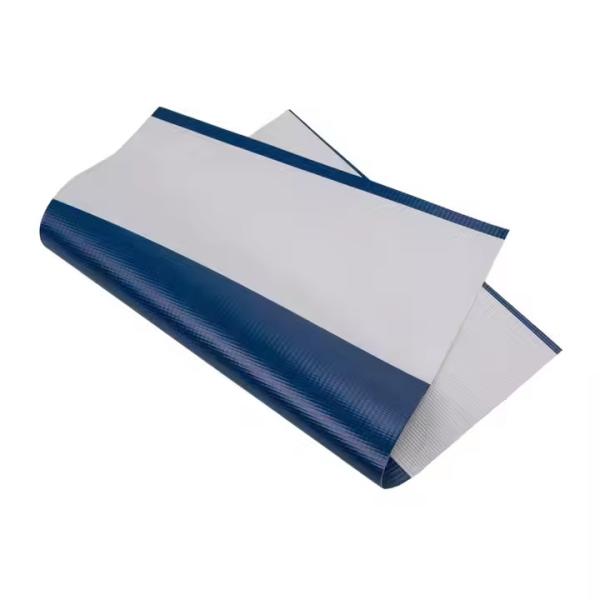Waterproof Industrial Tarpaulin Awning PVC Strip Tarpaulin 1000D 20X20 650GSM