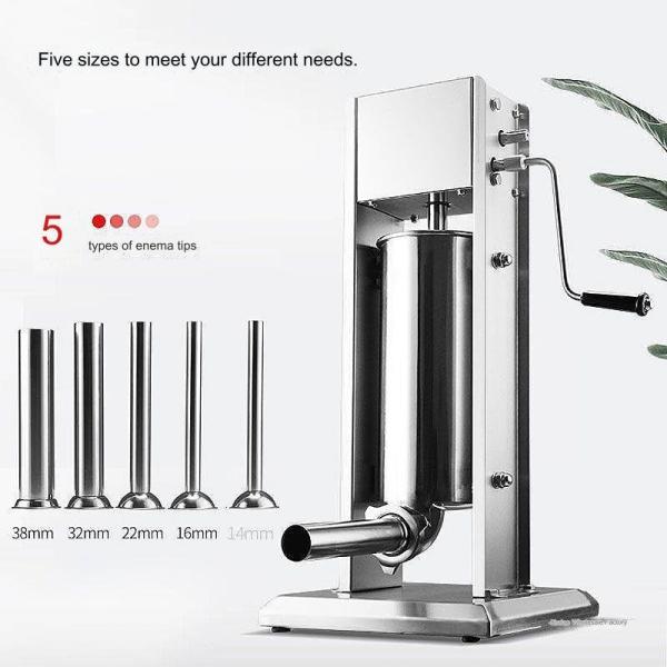 20KG/H Manual Vertical Sausage Filling Machine for Small Business Sausage Production