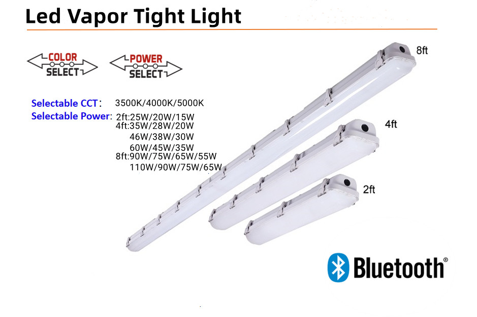LED vapor tight for Commercial and Industrial High Lamp Luminous Efficiency lm/w 140