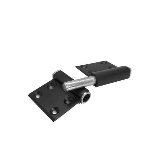 Porta de bandeira, dobradiça, hardware de alumínio, comprimento de 114 mm, para todas as portas giratórias