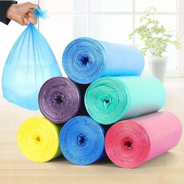 Eco Friendly  Plastic Bin Liners Gravure Printing For Restaurant  / Household