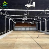 estufa preta do estilo gótico da estufa da privação da luz do período de 9.6m a de 12m para fora