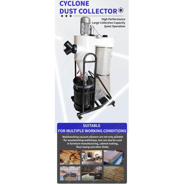 Industrial Cyclone Dust Collector PDC2200A Easy to Operate and Dust Removal Equipment