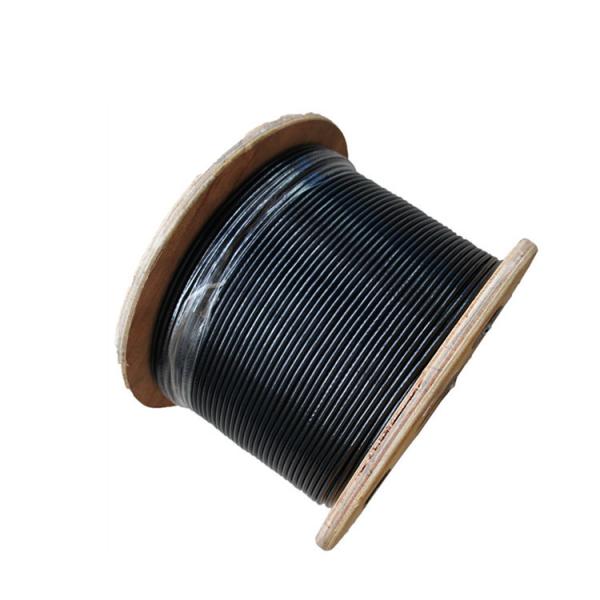 Câble d'équipement de gym en fil d'acier gainé de PVC 4mm-6mm 7x19