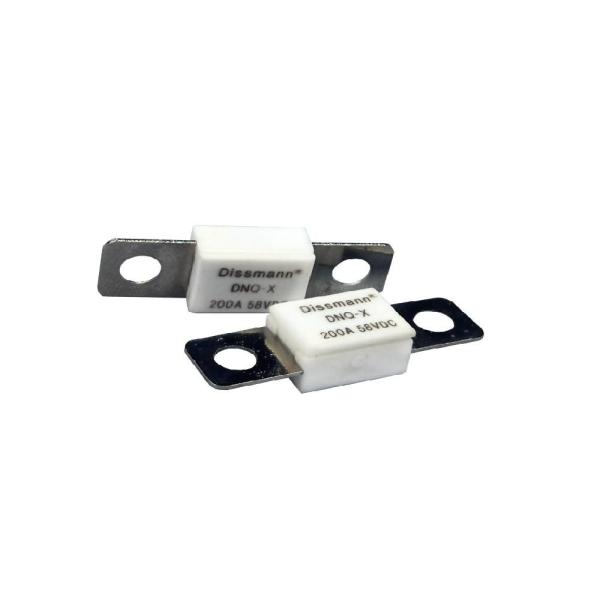 Fusible automatique en céramique de 100 ampères, bas fusible de rupture de la capacité 58VDC
