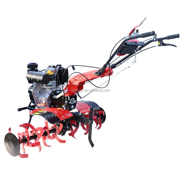 Gear Drive Diesel Engine Power Tiller for Plowing and Subsoiling in Agricultural Usage