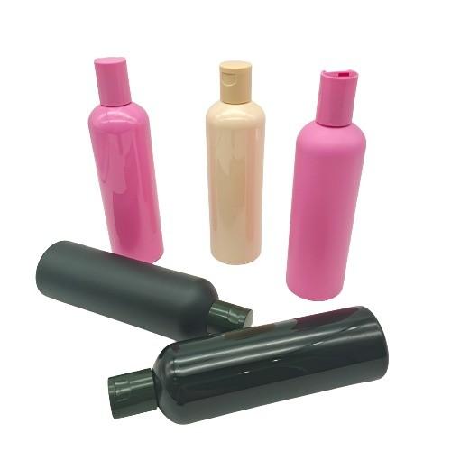 Bouteille de lotion pour le corps lisse Bouteille de shampooing en plastique PET congelé 300 ml