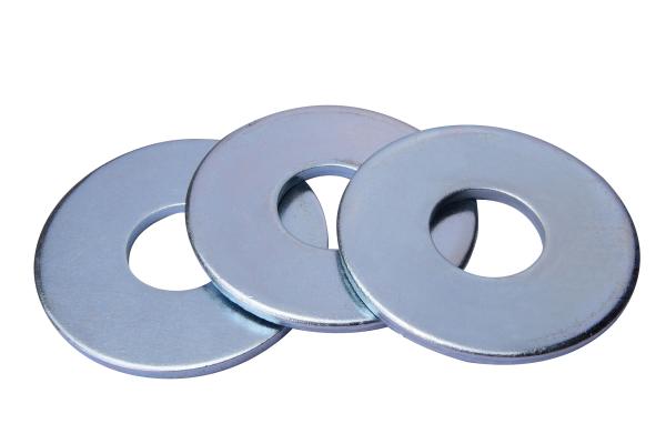 Extra Thick Stainless Steel Flat Washers 7/16 Blue White Galvanized