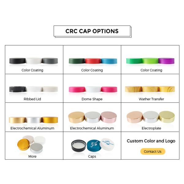 Enfant de verre du pot 3.5g de mauvaise herbe de couleur faite sur commande résistant pour des fleurs de