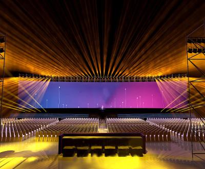 SMD3535 High Resolution Led Video Wall 1R1G1B 800W Iron / Die Casting Aluminum