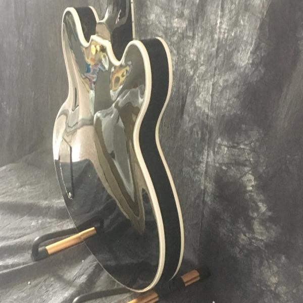 Hollow Jazz Guitars BB King Crown Electric Guitar in Black
