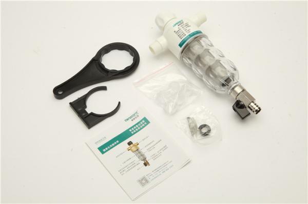 Stainless Steel Pre Sediment Water Filter Transparent Plastic Energy Saving Anti Corrosion