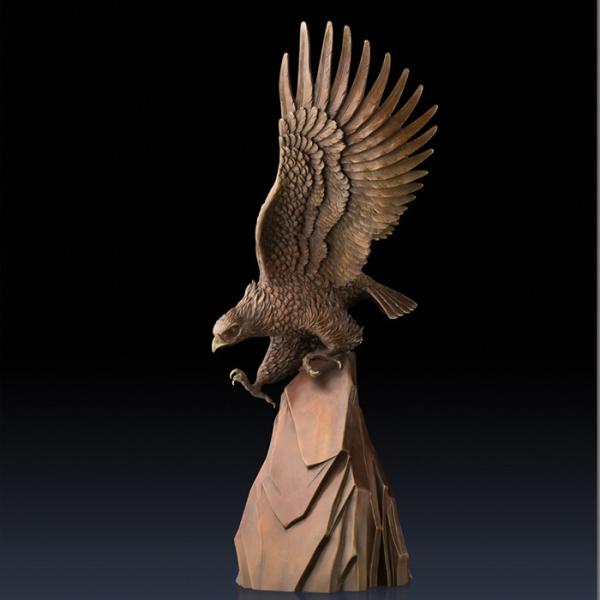 2016 high quality bronze animal statue of bronze eagle statue for sale