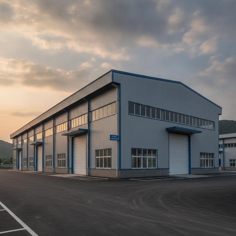 Custom Size Steel Structure With Mezzanine Floor For Office Storage Integrated Building