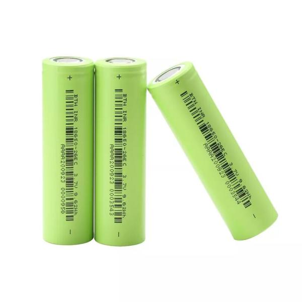 KC Approved 18650 Battery with High Discharge Rate and 800 Cycle Life for Power Tools