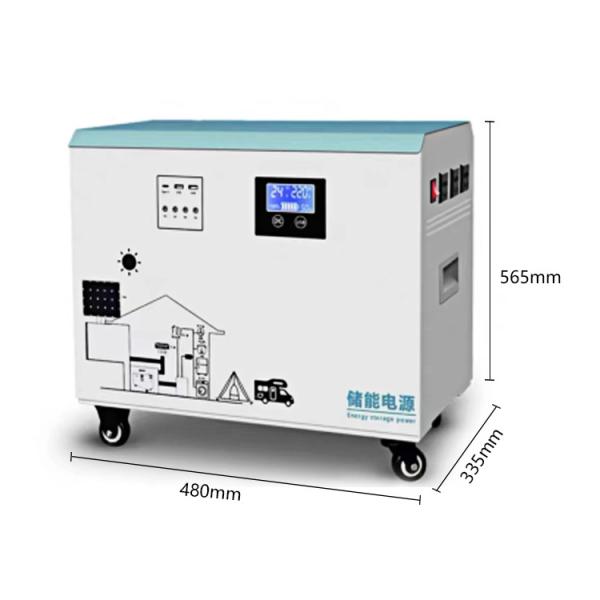 White Color 3000W Portable Power Station Storage Power Station For Outdoor Work Charging