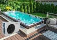 Meeting MD30D swimming heat pump small size 12kw side swimming pool heat pump for household use
