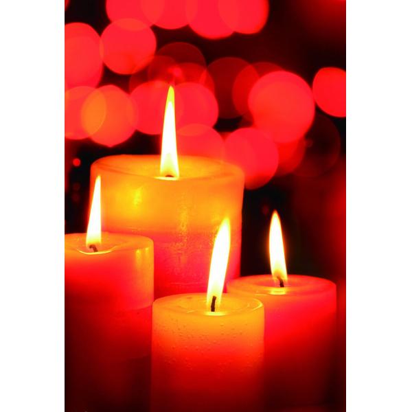 Red Led lamp Fashion Design Frameless Painting Lighted Wall Art LCP-30