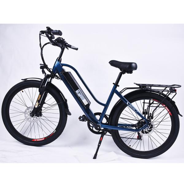 36V City Commuter Electric Bike , 7Speed Rustless Electric Bike City Cruiser