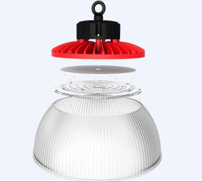 5000K Daylight UFO LED High Bay Light With Emergency 3 Hours ETL DLC