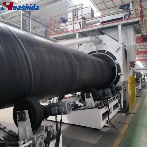 Automated Large-Diameter Pre-Insulated Pipe Production Line with High-Pressure Air Type Polyurethane Spray Foam