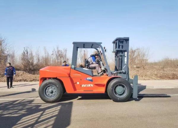 Heli CPCD100 Used 10 Ton Forklift With 3000~5000mm Lift Height