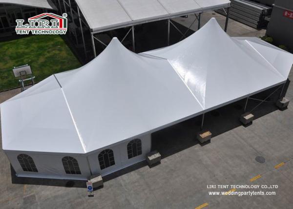 Outdoor High Peak Tents / Wedding Party Tent With Church Windows