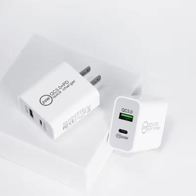 Adaptador de carregador de telemóvel OEM 20w 30w 45w 65w com portas de saída tipo C e A